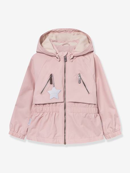 Veste mi-saison imperméable fille avec doublure polaire MATALGEA bois de rose+lilas poudré+rose poudré+vert sauge 17 - vertbaudet enfant 