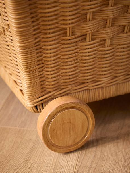 Chariot enfant en rotin Naturel 2 - vertbaudet enfant 