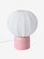 Lampe à poser forme boule pied métal rose+vert sauge 2 - vertbaudet enfant 