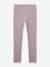 Leggings fille MATLEE MINI A TURE carotte+lilas poudré 3 - vertbaudet enfant 