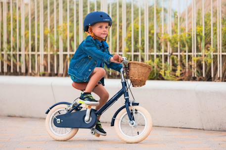 Vélo 12 pouces – enfant 2-4 ans Bleu marine+Bleu turquoise+Crème+Rose 2 - vertbaudet enfant 