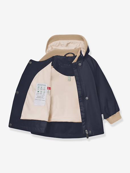 Veste mi-saison bébé fille MATWAI bleu foncé+bleu pâle+bois de rose+brun+jaune+jaune pastel+lilas+marron+rose poudré+sable+vert sauge 2 - vertbaudet enfant 