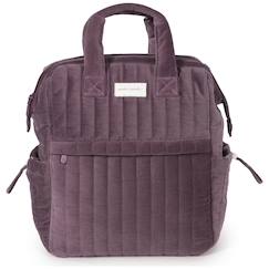 Puériculture-Sac à langer-Sac à dos-Sac à dos à langer cherry velvet