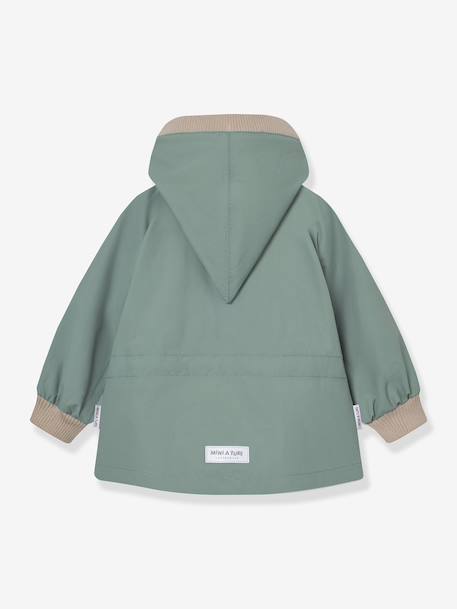 Veste mi-saison bébé fille MATWAI bleu foncé+bleu pâle+bois de rose+brun+jaune+jaune pastel+lilas+marron+rose poudré+sable+vert sauge 72 - vertbaudet enfant 