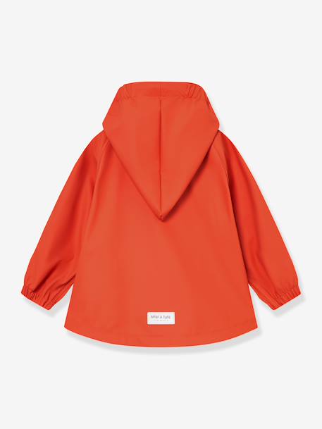 Ensemble de pluie : veste imperméable & pantalon salopette bébé MATWAINIS MINI A TURE mauve+tomette 10 - vertbaudet enfant 