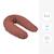 Coussin de grossesse et allaitement comfy big Gris foncé+Rose+Terracotta 13 - vertbaudet enfant 