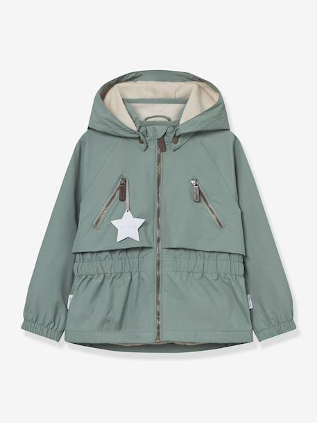 Veste mi-saison imperméable fille avec doublure polaire MATALGEA bois de rose+lilas poudré+rose poudré+vert sauge 20 - vertbaudet enfant 