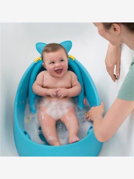 Baignoire évolutive Moby de bleu+GRIS 10 - vertbaudet enfant 