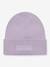 Bonnet tricoté enfant MATBOJE MINI A TURE beige poudré+lilas+tomette 3 - vertbaudet enfant 