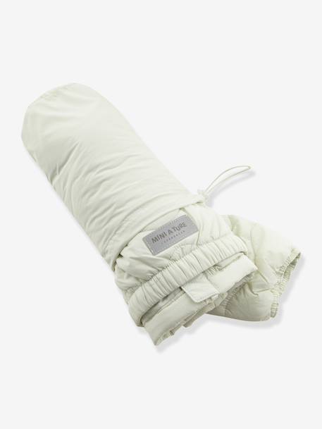 Veste légère matelassée enfant MATNAVA MINI A TURE carotte+lilas poudré+vert amande 12 - vertbaudet enfant 