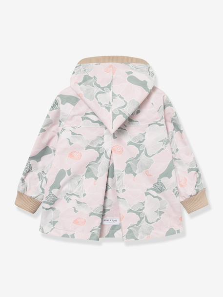 Veste matelassée à capuche bébé MATWIAMI MINI A TURE rose poudré 3 - vertbaudet enfant 