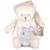 Veilleuse musicale projection d'étoiles ours blanc Blanc 2 - vertbaudet enfant 