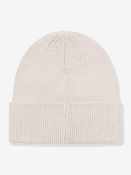 Bonnet tricoté enfant MATBOJE MINI A TURE beige poudré+lilas+tomette 2 - vertbaudet enfant 