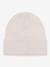 Bonnet tricoté enfant MATBOJE MINI A TURE beige poudré+lilas+tomette 2 - vertbaudet enfant 