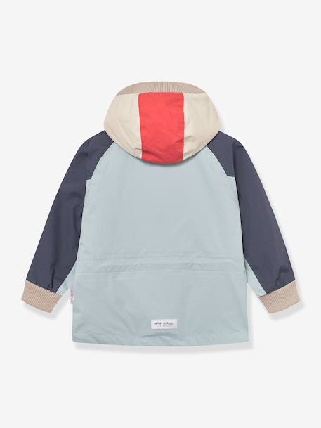 Veste doublée à capuche bébé MATWALLY MINI A TURE bleu clair 5 - vertbaudet enfant 