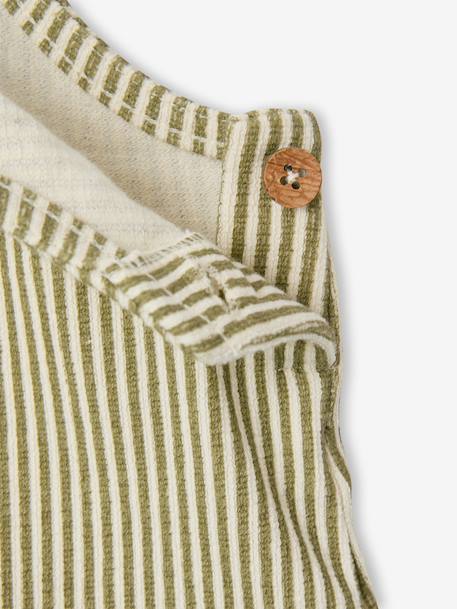 Ensemble bébé garçon salopette et bob cappuccino 6 - vertbaudet enfant 