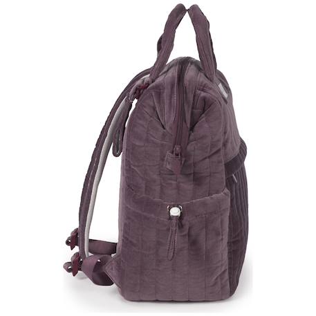 Sac à dos à langer cherry velvet Mauve 5 - vertbaudet enfant 