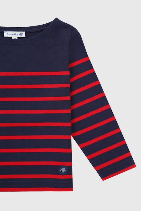 Marinière en coton léger enfant Blanc/navire+Navire/blanc+Navire/braise 8 - vertbaudet enfant 