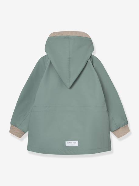 Veste mi-saison bébé fille MATWAI bleu foncé+bleu pâle+bois de rose+brun+jaune+jaune pastel+lilas+marron+rose poudré+sable+vert sauge 73 - vertbaudet enfant 