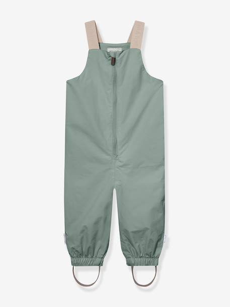 Salopette imperméable bébé MATWALENTAYA MINI A TURE bleu foncé+tomette+vert sauge 7 - vertbaudet enfant 
