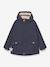 Parka mi-saison fille MATALLURE bleu foncé+marine+tomette 4 - vertbaudet enfant 