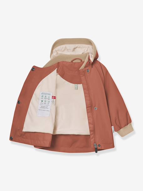 Veste mi-saison bébé fille MATWAI bleu foncé+bleu pâle+bois de rose+brun+jaune+jaune pastel+lilas+marron+rose poudré+sable+vert sauge 24 - vertbaudet enfant 