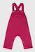 Salopette molletonnée en coton bébé Blue saphir+Delhi 4 - vertbaudet enfant 