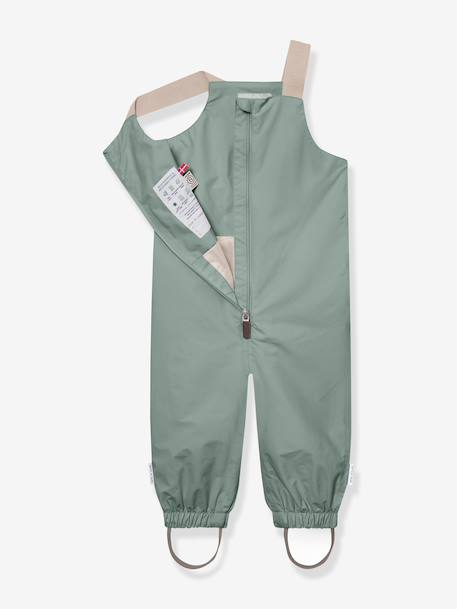 Salopette imperméable bébé MATWALENTAYA MINI A TURE bleu foncé+tomette+vert sauge 9 - vertbaudet enfant 