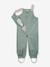 Salopette imperméable bébé MATWALENTAYA MINI A TURE bleu foncé+tomette+vert sauge 9 - vertbaudet enfant 