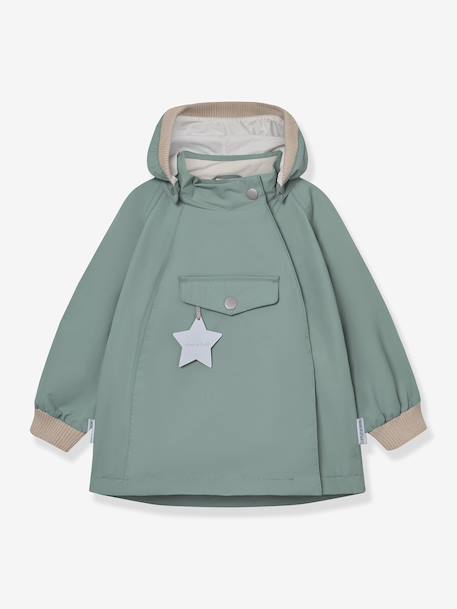 Veste mi-saison bébé fille MATWAI bleu foncé+bleu pâle+bois de rose+brun+jaune+jaune pastel+lilas+marron+rose poudré+sable+vert sauge 71 - vertbaudet enfant 