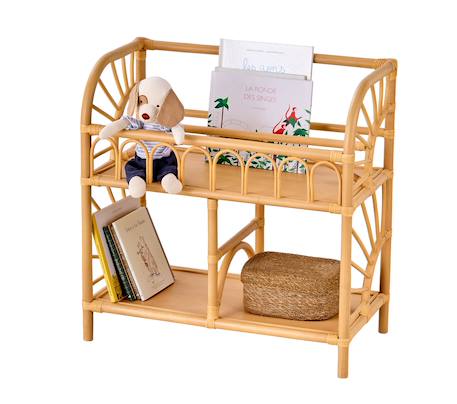 Meuble de rangement en rotin SOLEIL bois 2 - vertbaudet enfant 