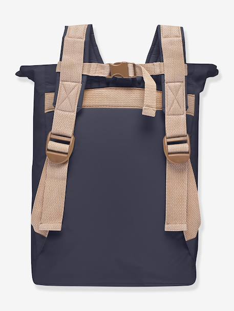 Sac à dos enfant bleu foncé+vert sauge 2 - vertbaudet enfant 