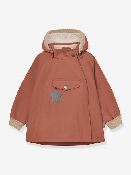 Veste mi-saison bébé fille MATWAI bleu foncé+bleu pâle+bois de rose+brun+jaune+jaune pastel+lilas+marron+rose poudré+sable+vert sauge 25 - vertbaudet enfant 