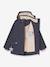 Parka mi-saison fille MATALLURE bleu foncé+marine+tomette 5 - vertbaudet enfant 