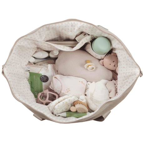 Sac à langer xl eco mum black Gris+Noir+Nude 18 - vertbaudet enfant 
