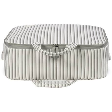 Valise de maternité botton rayures Beige 3 - vertbaudet enfant 