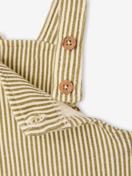 Ensemble bébé garçon salopette et bob cappuccino 5 - vertbaudet enfant 