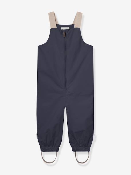 Salopette imperméable bébé MATWALENTAYA MINI A TURE bleu foncé+tomette+vert sauge 1 - vertbaudet enfant 