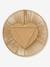 Miroir coeur en corde de papier beige 3 - vertbaudet enfant 