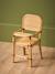 Chaise haute en rotin pour poupée Naturel 1 - vertbaudet enfant 