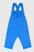 Salopette molletonnée en coton bébé Blue saphir+Delhi 2 - vertbaudet enfant 