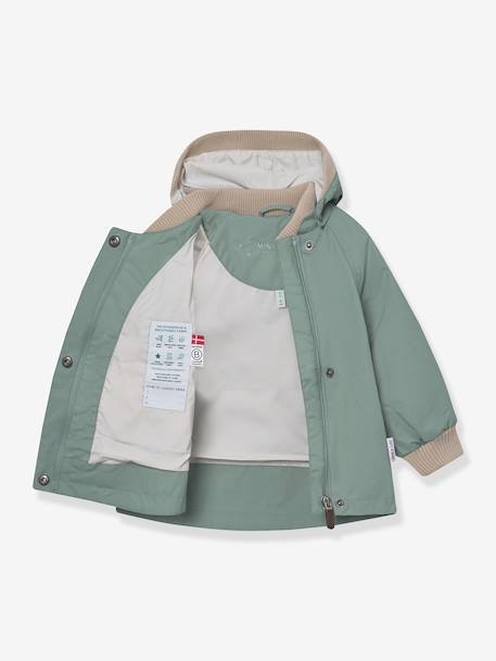 Veste mi-saison bébé fille MATWAI bleu foncé+bleu pâle+bois de rose+brun+jaune+jaune pastel+lilas+marron+rose poudré+sable+vert sauge 70 - vertbaudet enfant 
