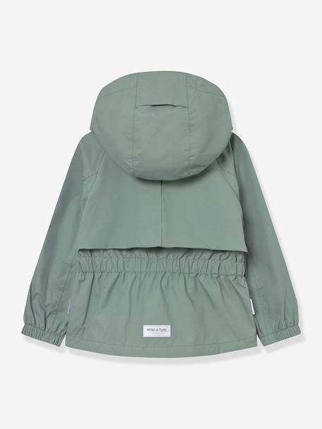 Veste mi-saison imperméable fille avec doublure polaire MATALGEA bois de rose+lilas poudré+rose poudré+vert sauge 22 - vertbaudet enfant 