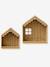 Lot 2 étagères maison beige 3 - vertbaudet enfant 