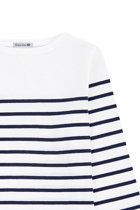 Marinière en coton léger enfant Blanc/navire+Navire/blanc+Navire/braise 2 - vertbaudet enfant 