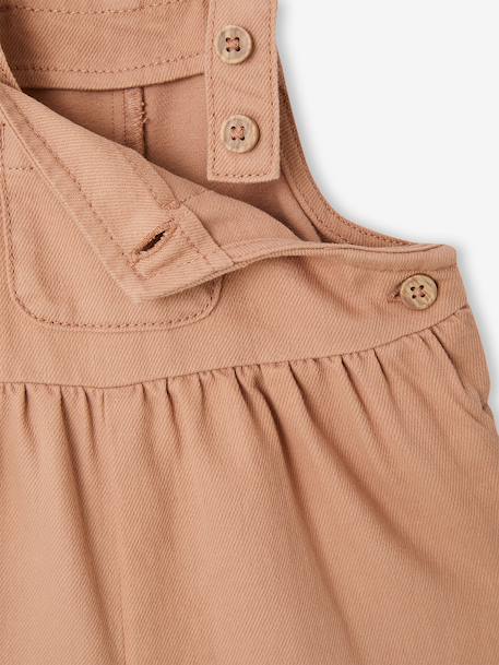 Salopette bébé fille en twill noix de pécan 3 - vertbaudet enfant 