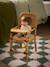 Chaise haute en rotin pour poupée Naturel 3 - vertbaudet enfant 