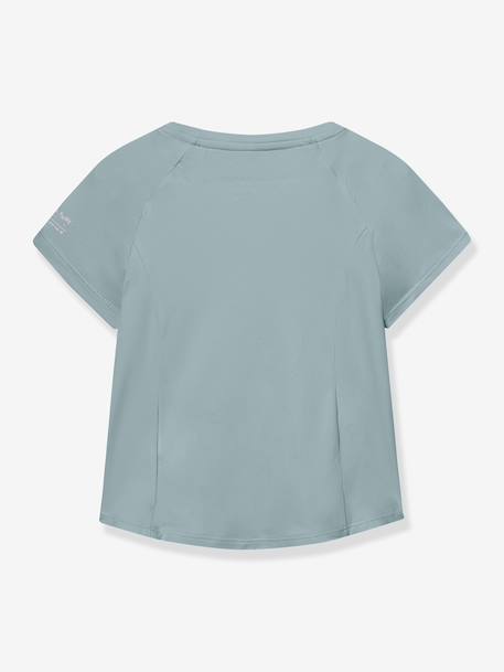 T-shirt fonctionnel MATLOIS avec effet rafraîchissant bleu ardoise+lilas 2 - vertbaudet enfant 