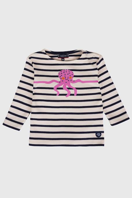 Marinière en coton léger bébé ocean Scotch / marine deep 1 - vertbaudet enfant 