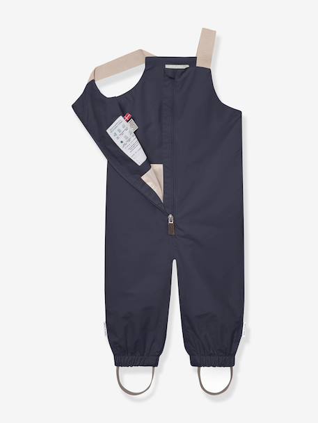 Salopette imperméable bébé MATWALENTAYA MINI A TURE bleu foncé+tomette+vert sauge 3 - vertbaudet enfant 
